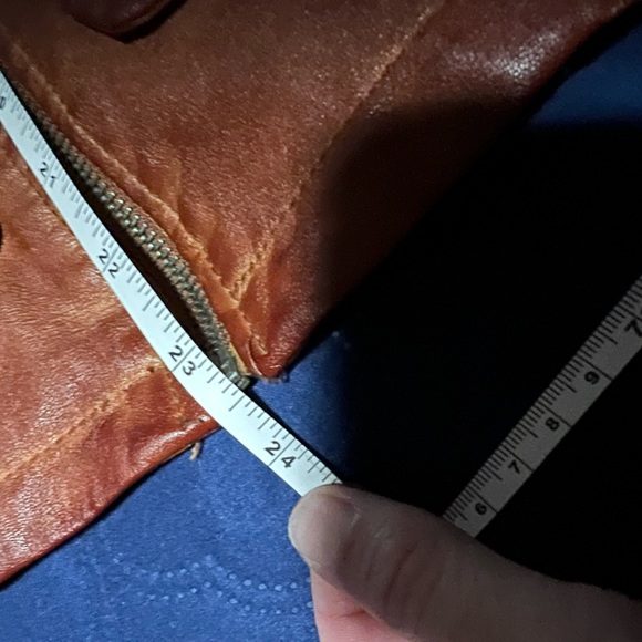 Vintage Bernardo Collection Brown Leather Jacket - Picture 12 of 12